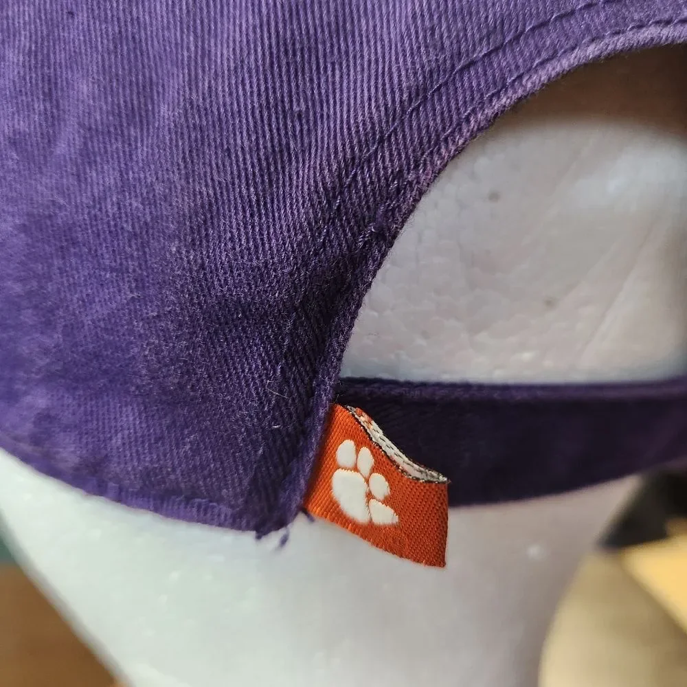 NEW 47 Clemson Tigers Paw Print Logo Adjustable Baseball Cap